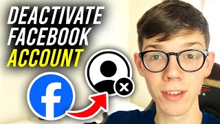 How To Deactivate Facebook Account  Full Guide [upl. by Aisatnaf]