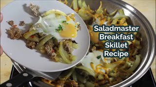 Saladmaster Breakfast Skillet  Quick amp tasty [upl. by Deys]