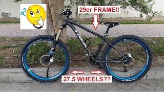 275 Wheels on 29er Frame conclusion TAGALOG [upl. by Roderica]