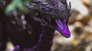 Making a Realistic ENDER DRAGON Art Doll DIY Tutorial [upl. by Inglis459]