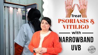 Narrowband UVB Phototherapy for Vitiligo and Psoriasis [upl. by Acirtap]