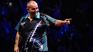 NINEDARTER Phil Taylor v Peter Wright [upl. by Negeam]