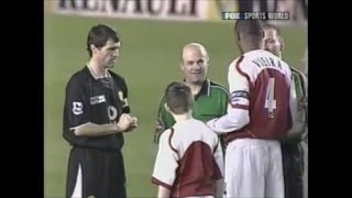 Roy Keane vs Patrick Vieira The Famous Tunnel Game at Highbury [upl. by Kate]