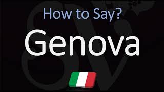 How to Pronounce Genova CORRECTLY [upl. by Orimar]