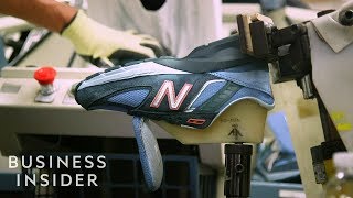 How New Balance Sneakers Are Made  The Making Of [upl. by Koy]