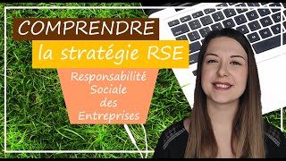 Comprendre la RSE RESPONSABILITE SOCIALE DES ENTREPRISES [upl. by Eirene]