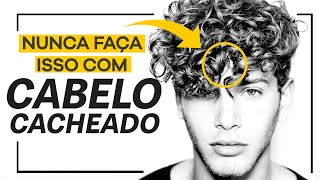 o GUIA do CABELO CACHEADO MASCULINO [upl. by Soalokin]