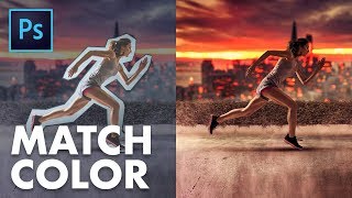 How to Match Color and Light in Photoshop 3STEP PROCESS [upl. by Allin]