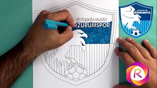 Erzurumspor Logo Boyama Sayfası [upl. by Fortune]