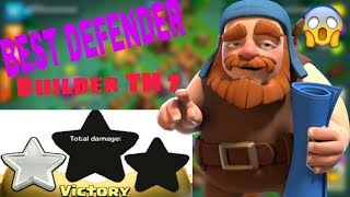 BEST Builder Hall 7 Base best defender  Update Base  Clash of Clans  iron edge gaming zone [upl. by Rudman136]