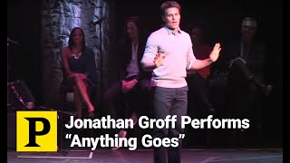 Jonathan Groff Channels His Inner Sutton Foster to Perform quotAnything Goesquot [upl. by Furgeson55]