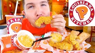 Popeyes • Extra Crispy amp Spicy Deep Fried Chicken • MUKBANG [upl. by Ottilie]