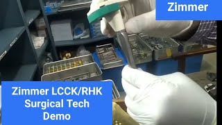 ZIMMER LCCKREVISION KNEE REPLACEMENT SURGICAL TECHNIQUE DEMO UrduHindi version [upl. by Avilla912]