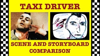 TAXI DRIVER 1976  Scene and Storyboard Comparison [upl. by Negaem]