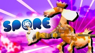 The TRIBE IS BORN  Spore Gameplay [upl. by Einahets]