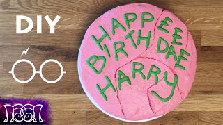 Harry Potter Birthday Cake  DIY [upl. by Berty]