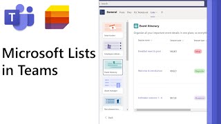 How to use Microsoft Lists in Teams [upl. by Ennoryt]