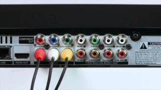 Connecting your TV using a Composite or AV cable [upl. by Asirrac]