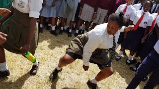 KENYAN HIGH SCHOOLERS  Kanyaga Lami challenge [upl. by Eadahc481]