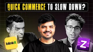 Quick Commerce Growth Slowing  Weekly Bazzar Talks [upl. by Noicpecnoc]