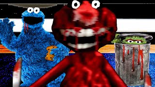 SCARY ELMO HORROR GAME ELMOS FUNWORLD [upl. by Deeyn67]