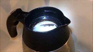 How To Remove Coffee Stains from Stainless Steel CarafeMug [upl. by Gairc]