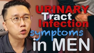 URINARY TRACT INFECTION SYMPTOMS IN MEN [upl. by Anisirhc]