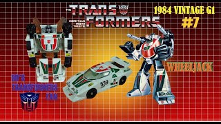 TRANSFORMERS G1 AUTOBOT WHEELJACK VINTAGE TOY REVIEW [upl. by Aneeroc]