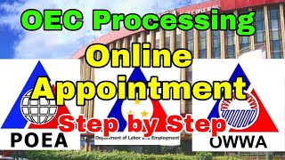 OEC Processing  Online Appointment Step by Step  Change Employer  Ayashane Tv [upl. by Synn]