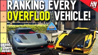 The ULTIMATE Overflod Vehicle Tier List  GTA Online [upl. by Lienhard]