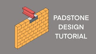 Bearing Design for Steel Beam  Padstones [upl. by Church]