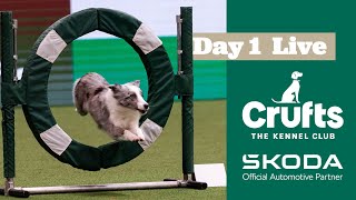 Day 1 LIVE  Crufts 2025 [upl. by Anawal]