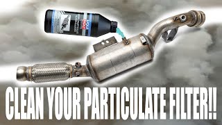 Cleaning your particulate filter sprinter van [upl. by Imekawulo89]