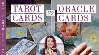 Tarot vs Oracle Cards [upl. by Grover780]