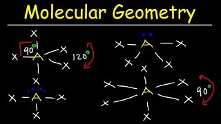 Molecular Geometry amp VSEPR Theory  Basic Introduction [upl. by Eisele]