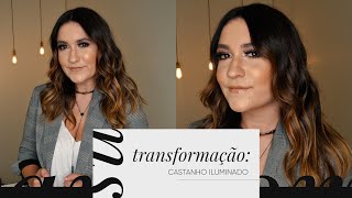 Transformação com Bio Extratus Color  Castanho Iluminado [upl. by Perr722]