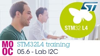 STM32L4 training 056 Communication peripherals  Handson I2C [upl. by Aniala30]