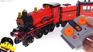 LEGO 2018 Hogwarts Express motorized amp running 75955 [upl. by Dowling]