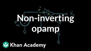 Noninverting opamp circuit [upl. by Mutz]