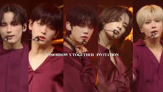 TXT 투모로우바이투게더  초대 Invitation Almost Studio Version [upl. by Annhoj428]