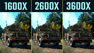 Ryzen 3600X vs 2600X vs 1600X 9 Games [upl. by Aphrodite]