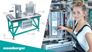 Meusburger product in focus – H 4062 aircushioned assembly table [upl. by Wolfgram]