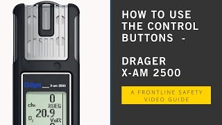 Drager Xam 2500 – How to Use the Control Buttons [upl. by Ylla]