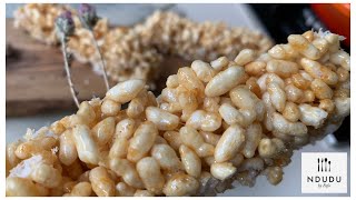 HOW TO MAKE PUFFED RICE CAKES  Easy and quick recipe [upl. by Ahsehat]