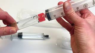 SyringetoSyringe Drug Transfer [upl. by Nuhsed]