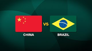 China vs Brazil  2025 World Baseball Classic Qualifiers [upl. by Dorise73]