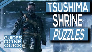 Ghost Of Tsushima Spring Falls Shrine Guide [upl. by Silevi]