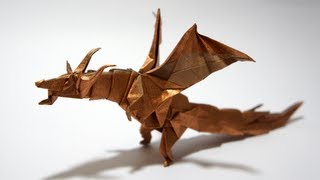 Origami Fiery Dragon Kade Chan [upl. by Inaniel397]