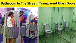 The Worst Public Bathrooms Ever [upl. by Neeli]