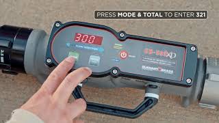 Calibrating The EB500XD Portable Flowmeter Ep 56 [upl. by Atikahc]